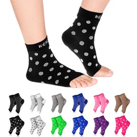 NEWZILL Plantar Fasciitis Socks with Arch Support, 24/7 Foot Care Compression Sleeve, Eases Swelling & Heel Spurs, Ankle Brace Support, Increases Circulation