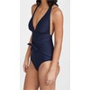 Shoshanna Women's Standard Monokini, Navy, 0