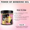 Berberine HCL 98% 2000mg, 120 Gummies, 60 Day Supply, Sour