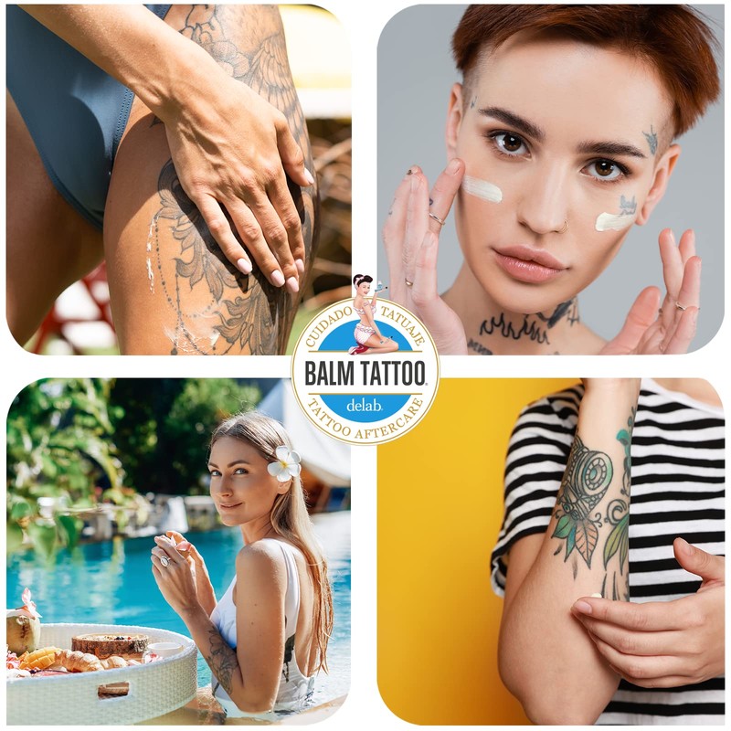 Balm Tattoo - Sunblock Vegan Tattoo Aftercare with Extremely High