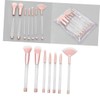 Beavorty 14 Pcs Diy Cosmetic Makeup Tool Crystal Handle Brush