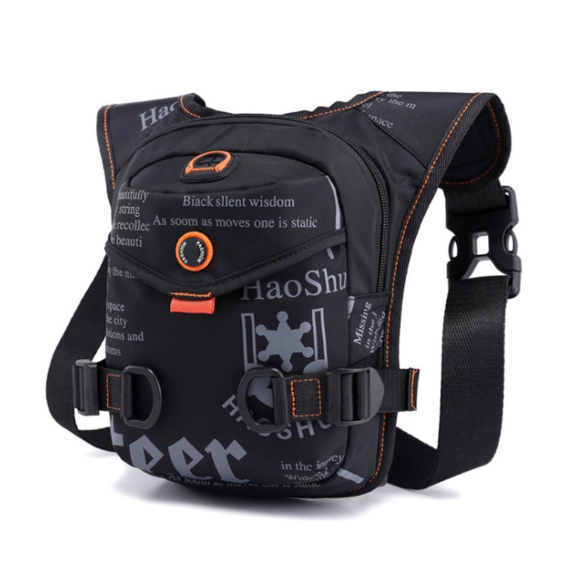 Men Leg Bag Waterproof Comfortable Stylish Look Nylon Men Waist