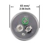 BOJACK Condensador de arranque circular CBB65 de 45 + 5