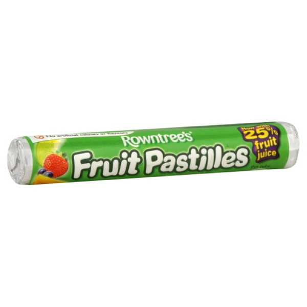 Rowntree's Fruit Pastilles Roll, 1.8-Ounce (Pack of 12)