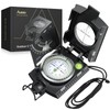 Anbte Military Compass with Clinometer, Professional Marching Compass IP65 Compass
