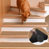 GOYLSER Non Slip Rubber Stair Carpet Treads, Carpet Stair Treads