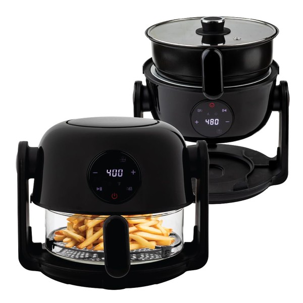 Aria Air Fryer, Non-Stick Ceramic Build, Dishwasher Safe Ceramic Non
