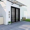 5" Modern Address House Numbers for Outside,Easy to Install 3D