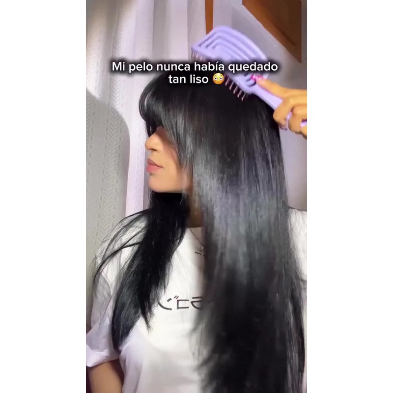Plancha De Pelo Wavytalk Steam Con Peine Desmontable