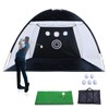 DAWOT 10x7ft Golf Practice Net and Mat, Golf Hitting Nets