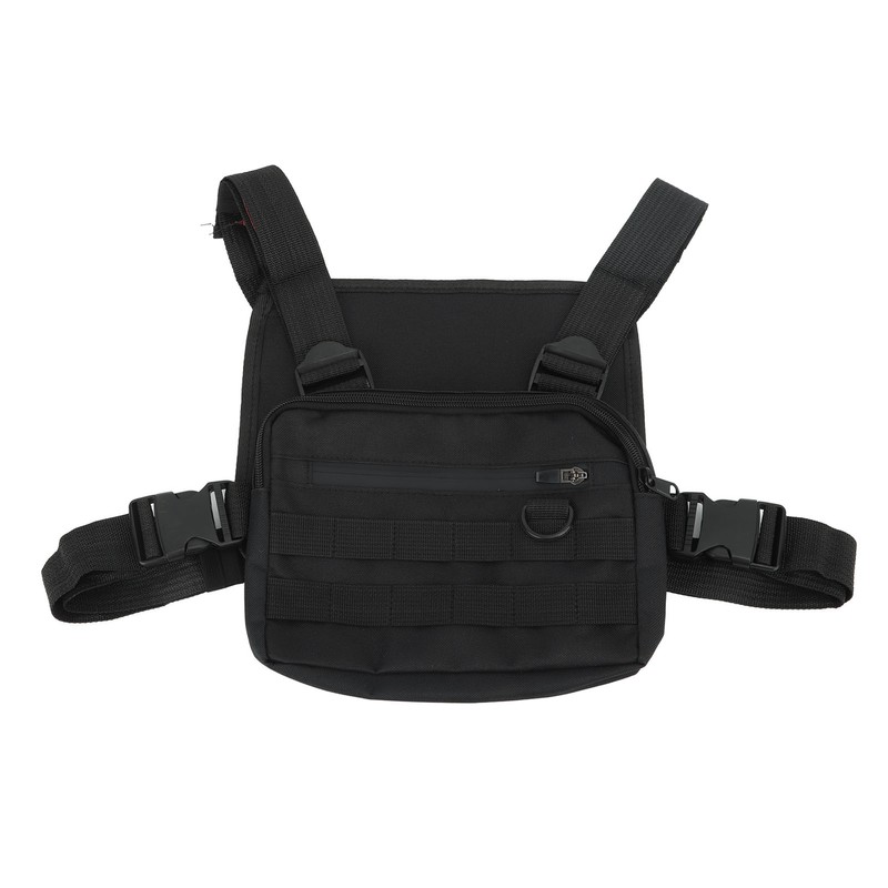 Chest Rig Waterproof Oxford Cloth Adjustable Shoulder Strap Pouch Vest