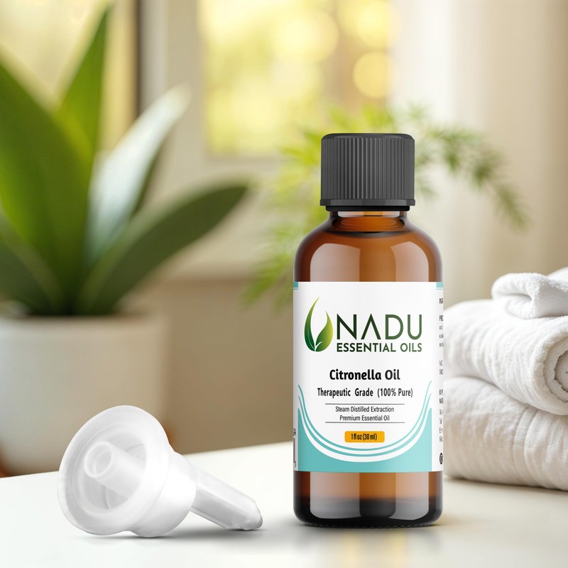  Ceylon Citronella Essential Oil - 1 Fl Oz (30