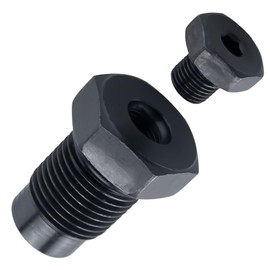 GRYVOZE Hydraulic Breaker Hammer Nitrogen Gas Charging Valve with BSP 1/2 Thread for Breaker and M10*1 Thread for Gas Valve