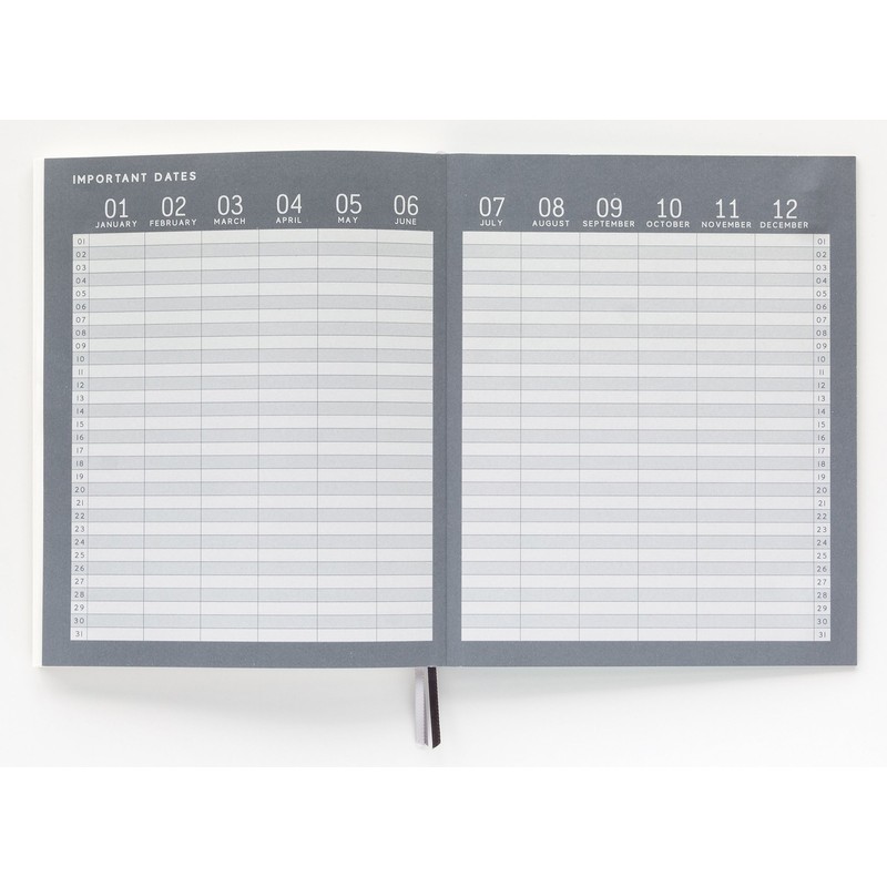 DesignWorks Ink Standard Issue Bound Personal Journal, Black