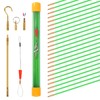 32.5FT Fiberglass Running Electrical Wire Cable Glow Rods Wire Pulling,