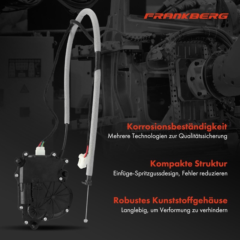 Frankberg 1 x Tailgate Lock Tailgate Compatible with 3 Gran
