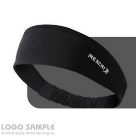 Black Sweat-Absorbing Headband RC 2ea