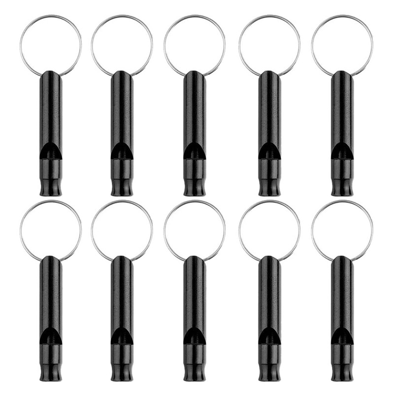 80 Pack Aluminum Whistle, Sports Whistle, Emergency Survival Whistles with