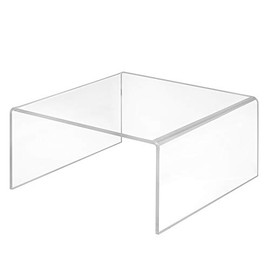 Zeigis® Decorative Bridge Acrylic Glass 200 x 100 x 200 mm / Goods Carrier / U-Stand / Acrylic Stand / Product Presentation / Decorative Stand