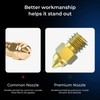 Creality Brass Nozzle Kit High Hardness 300℃ Temperature Resistance Smooth