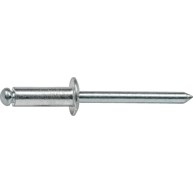 Pop Rivets 1/4" x 1/2" Aluminum Body Steel Mandrel Dome