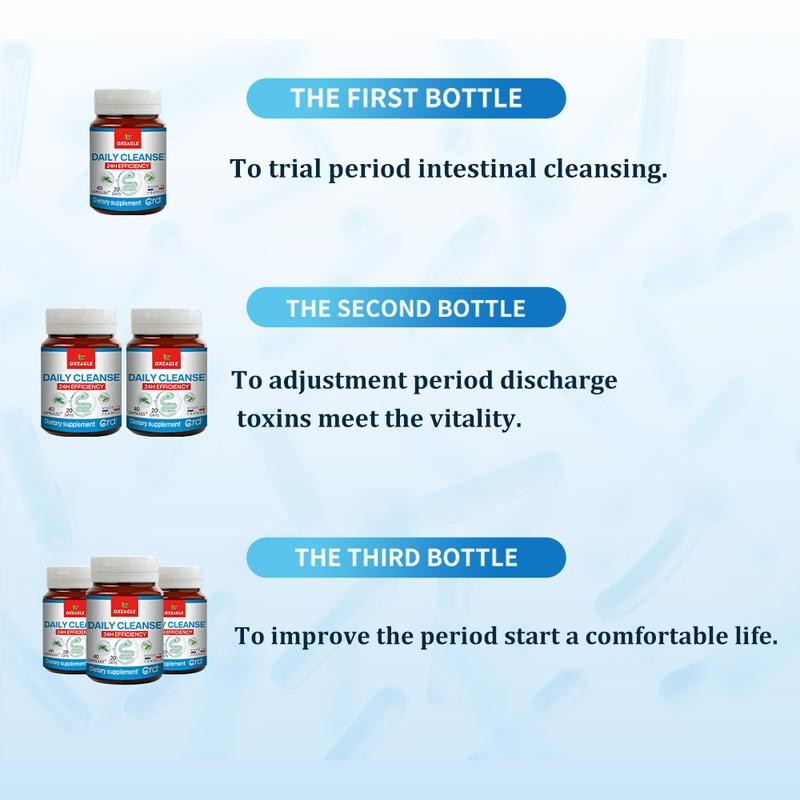 CRDT OXEAGLE Daily Cleanse Gentle Herbal Cleanse & Digestive Support