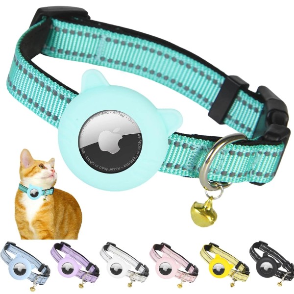 BXPAW Airtag Cat Collar,Reflect