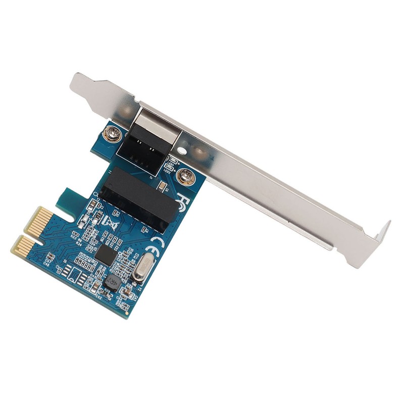 PC Network Card Single RJ45 Port Diskless Function PCIe Gigabit