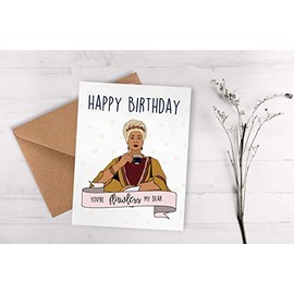 BALOR,The Duke Birthday Card Bridgerton funny birthday card for her happy birthday custom greeting card for him best friend birthday (The Queen- Flawless)