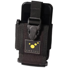 tee-uu RING Digital Radio / Smartphone Holster 13 x 7 x 4 cm Black