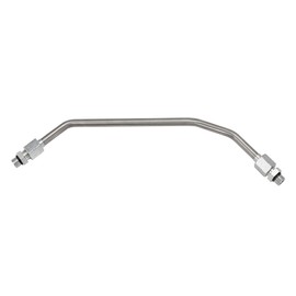 AUTOVIC High Pressure Crossover Tube with Orings Stainless Steel for Ford 7.3 7.3L Diesel 1999.5-2003