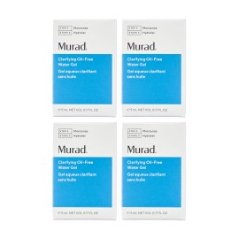 Murad Acne Control Clarifying Oil Free Water Gel 0.17oz/5ml TRAVEL X 4