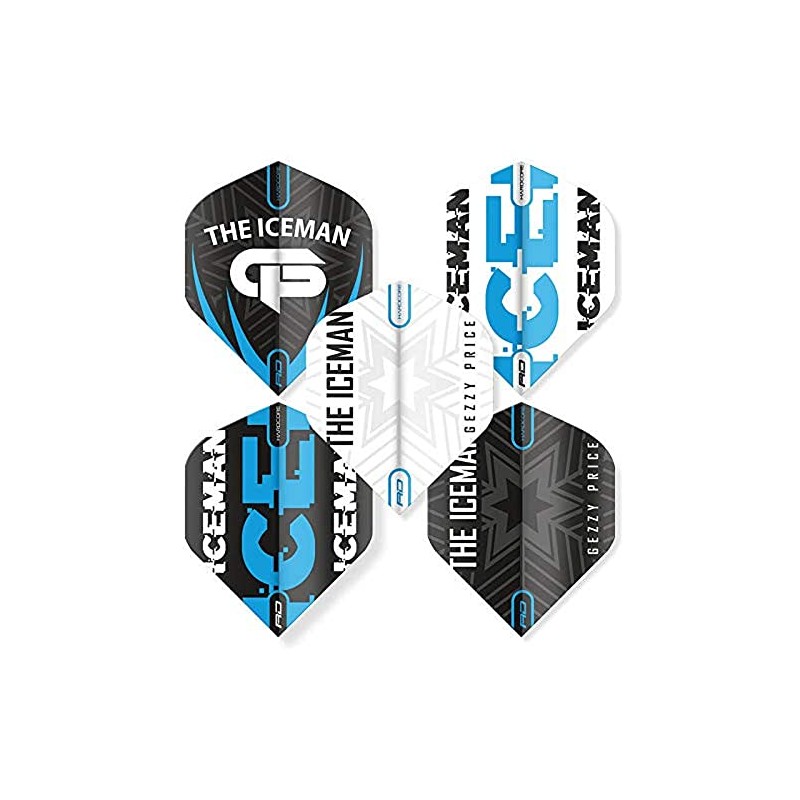 RED DRAGON Gerwyn Price Iceman Assorted Hardcore Flight Pack -