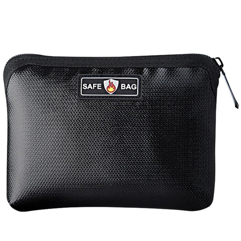 DOITOOL Fireproof Money Bag for Cash - 2 Pack Fireproof