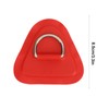SPYMINNPOO Pack of 4 D Ring Patches, Stainless Steel D