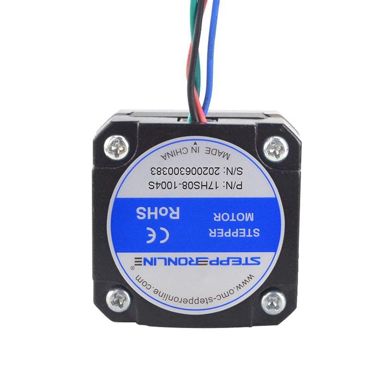 STEPPERONLINE Short Body Nema 17 Bipolar Stepper Motor 1A 22.6oz.in/16Ncm