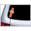 Gulf Stripe Decal Vinyl Bumper Sticker