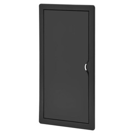 Miratic Inspection Flap Black ABS Material (15 x 30 cm)