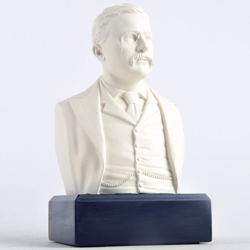 JFSM INC. President Theodore Roosevelt Historical Bust Collectible Memorabilia -