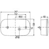 HELLA 2VB 998 232-221 Rearlight - 12V - mounting -