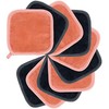 POLYTE Paño Desmaquillante Facial de Microfibra, 15.2x15.2 cm, 10 Pzas