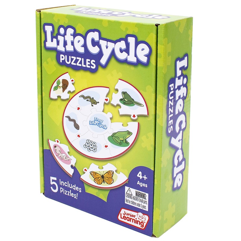 Junior Learning Life Cycle Science Learning Puzzles
