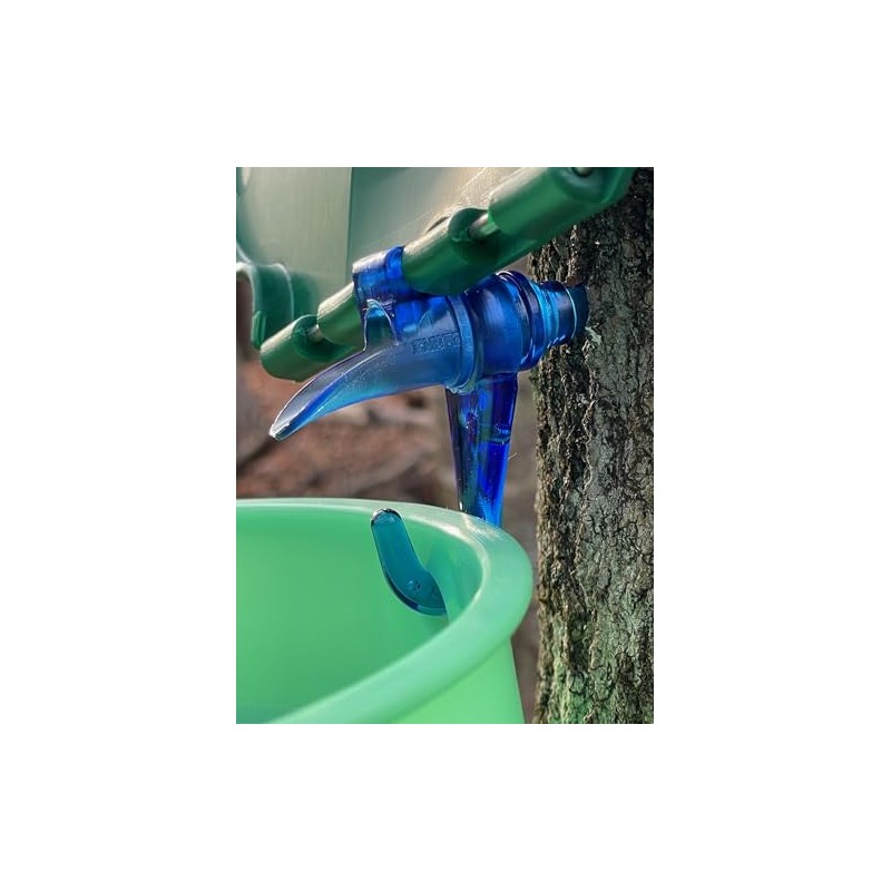 Blue Maple Syrup Tap/Spile for use with sap buckets. Includes