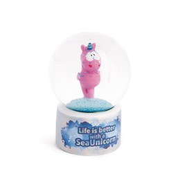 NICI Laguna Rainbow 49715 Shaking Ball Seahorse 6.5 cm Magenta Great Gift Idea