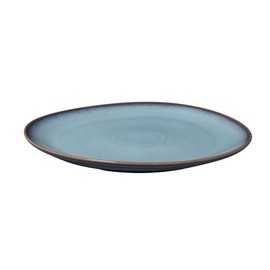 like. by Villeroy & Boch – Lave glacé serving plate 32 x 31.5 x 3 cm, turquoise serving plate, earthenware