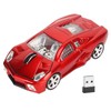 Akozon Wireless Sports Mouse 1600DPI LED Light Office for Laptop