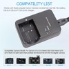NB-13L CB-2LH Battery Charger Compatible with Canon G7X G7X Mark