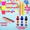 Concession Essentials 115 Piece Snow Cone/Shaved Ice Kit with 75