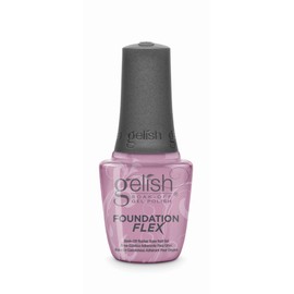 Gelish Foundation Flex (Light Pink) Gel Nail Polish, Base Coat For Nails, Neutral Nail Polish Colors, 5 ounce