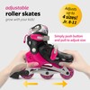 New Bounce Roller Skates for Little Kids - Shoe Size